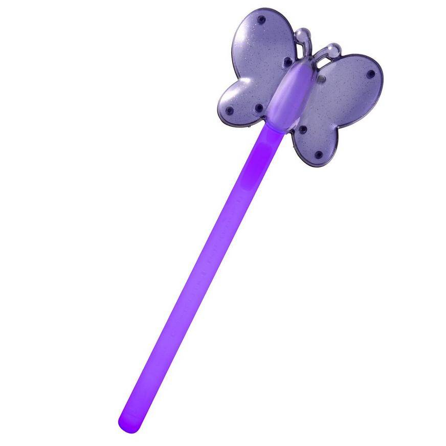 Purple Butterfly Glow Wand