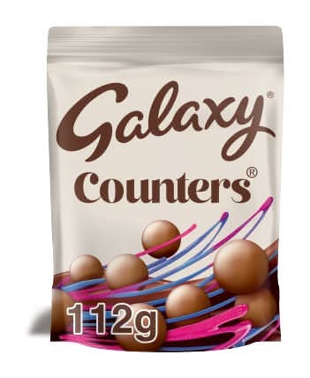 Galaxy Counters Milk Chocolate Buttons Pouch (112g)