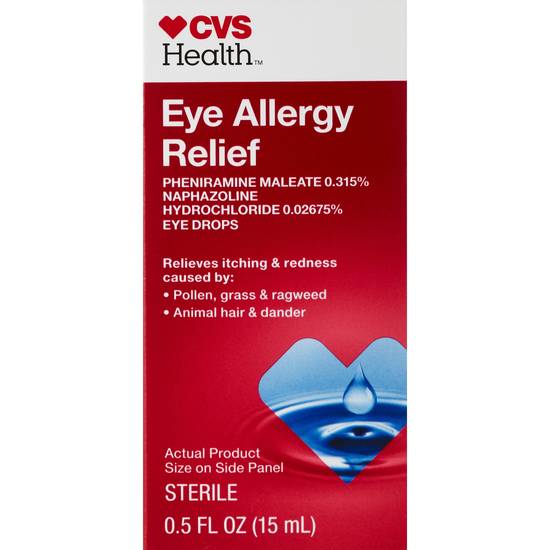 CVS Health Eye Allergy Relief Eye Drops