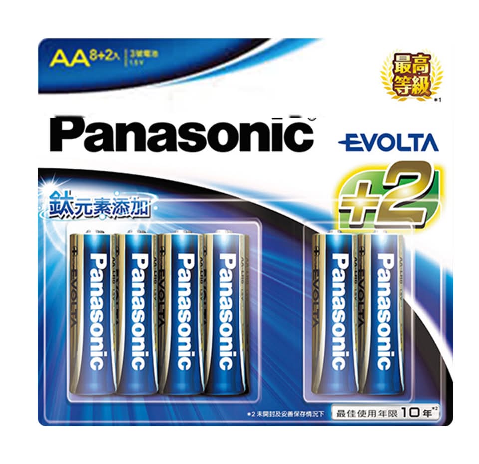 #195248 Panasonic EVOLTA鈦元素電池3號10入 LR6EGT/10BN