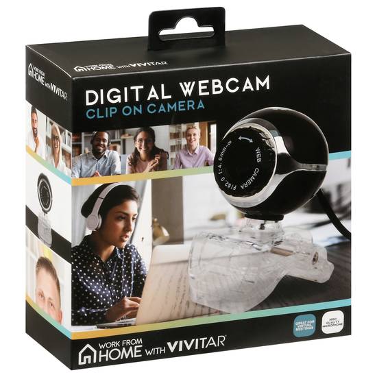 Vivitar Digital Webcam Clip on Camera