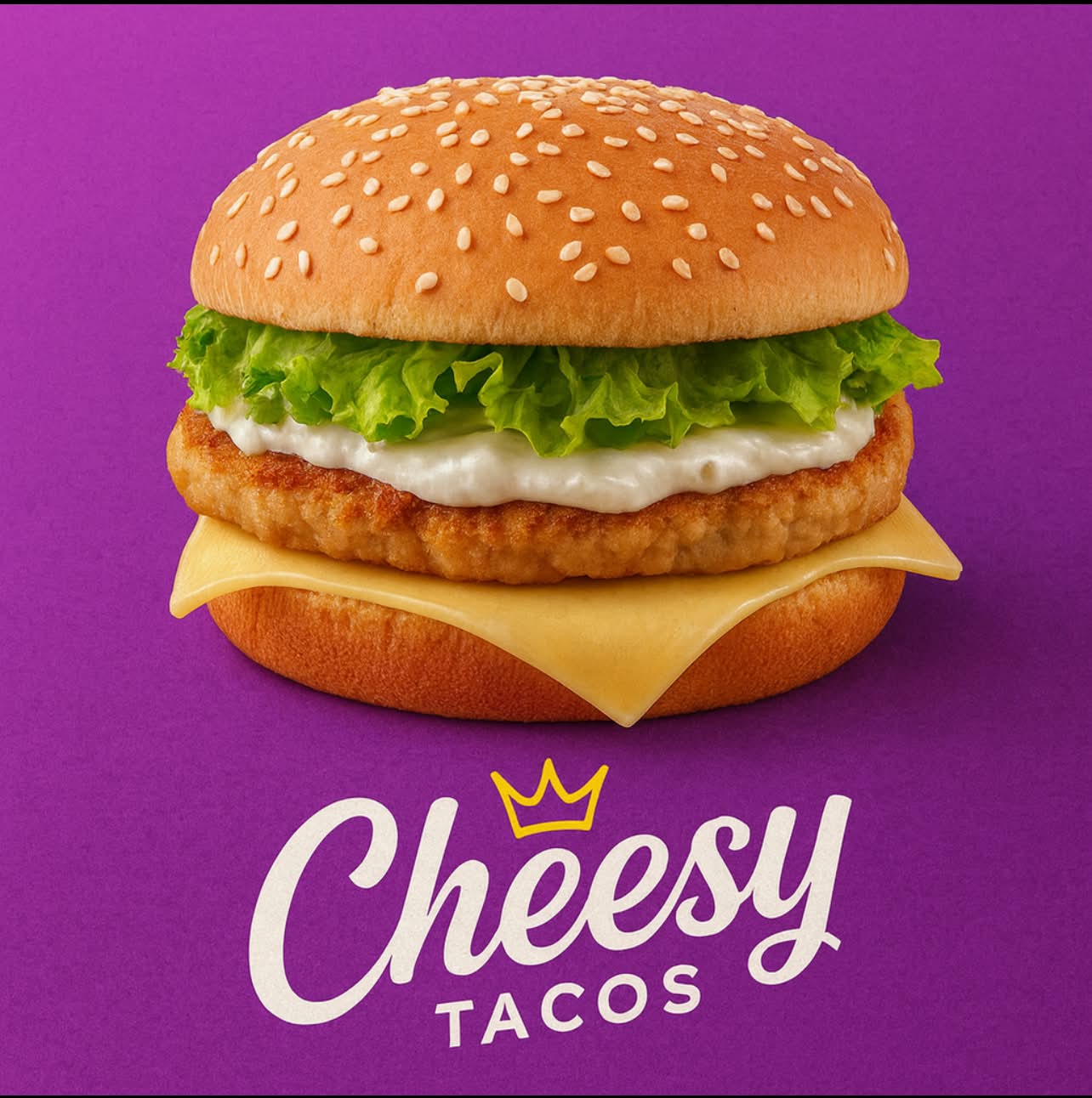 Chick'n Cheddar Burger