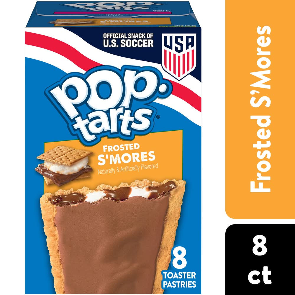 Pop-Tarts Toaster Pastries, Frosted S'mores (13.5 oz, 8 ct)