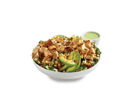 Street Corn Double Chicken Chopped Salad