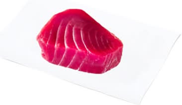 Service Case Frozen Tuna Ahi Steak Minimum - 5 Oz