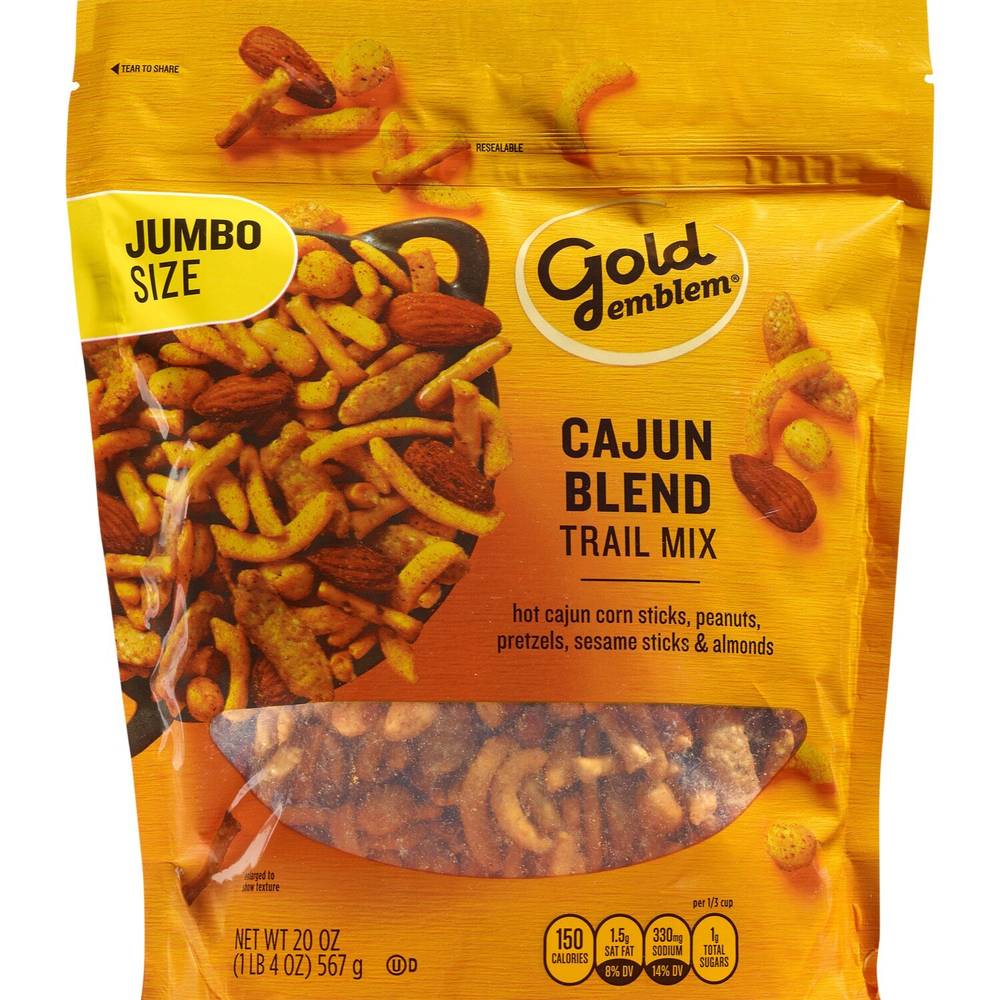 Gold Emblem Cajun Blend Trail Mix- Jumbo Size (20 oz)