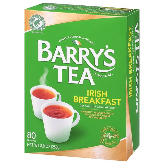 Barry's Tea Irish Breakfast Tea Bags (80 ct)