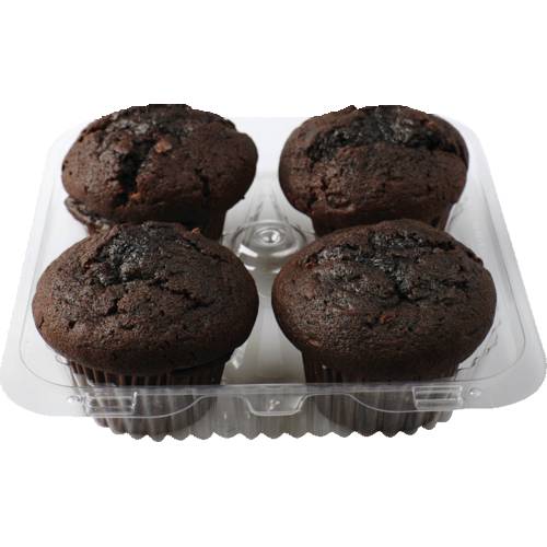 Sprouts Double Chocolate Vegan Muffins 4 Pack