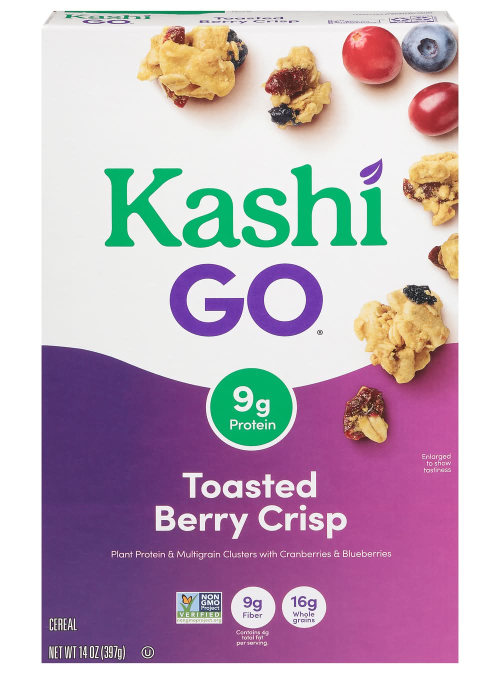 Kashi Go Wander Toasted Berry Crisp Cereal (14 oz)