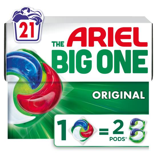 Ariel The Big One Original Washing Liquid Pods