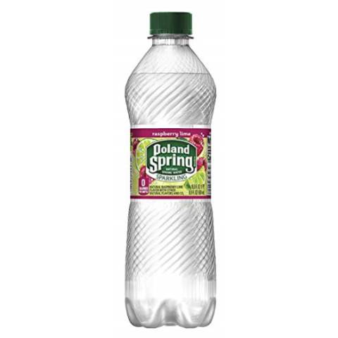 Poland Spring Sparkling Raspberry Lime Water .5L