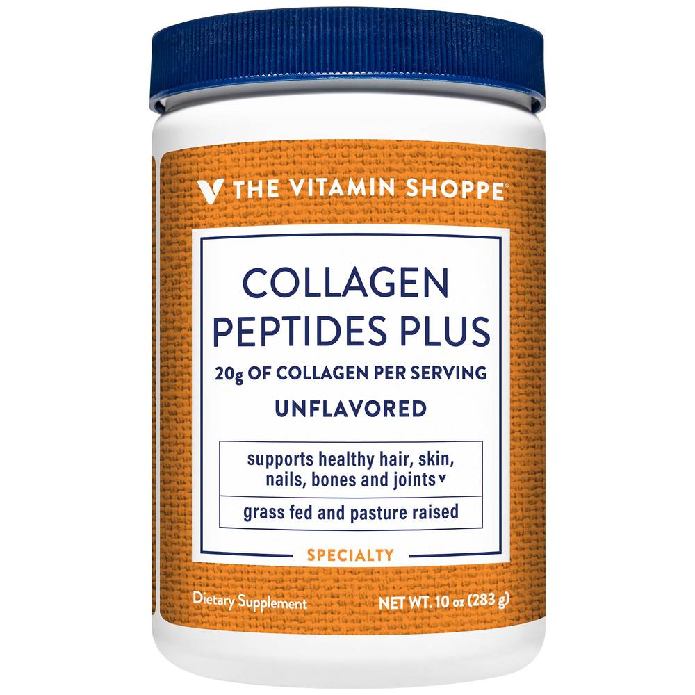 The Vitamin Shoppe Collagen Peptides Plus Powder