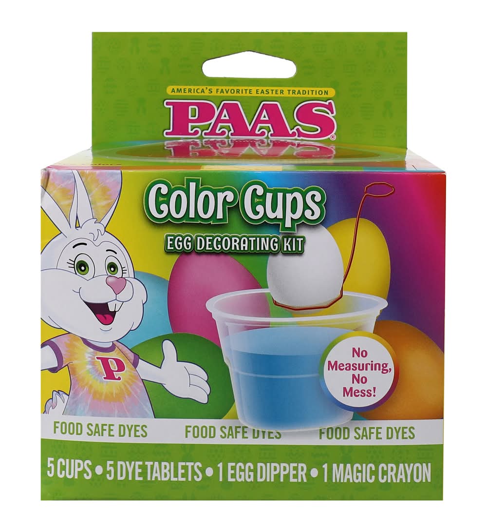 PAAS® Color Cups Egg Decorating Kit