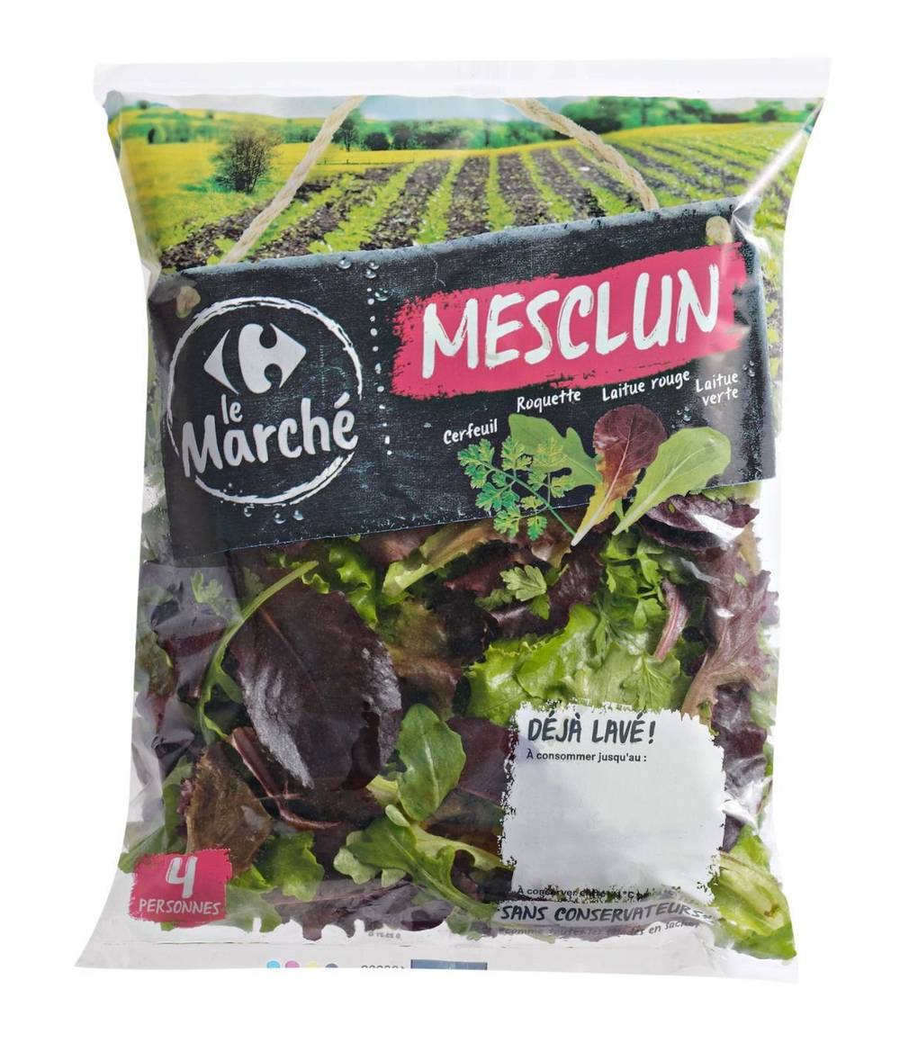 Carrefour - Salade mesclun (125g)