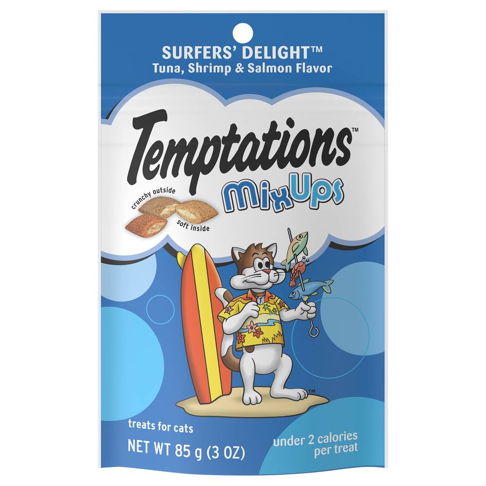 Temptations Mix Ups Surfers' Delight Cat Care & Treats (3 oz)