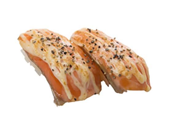 サーモンペッパーマヨ炙り