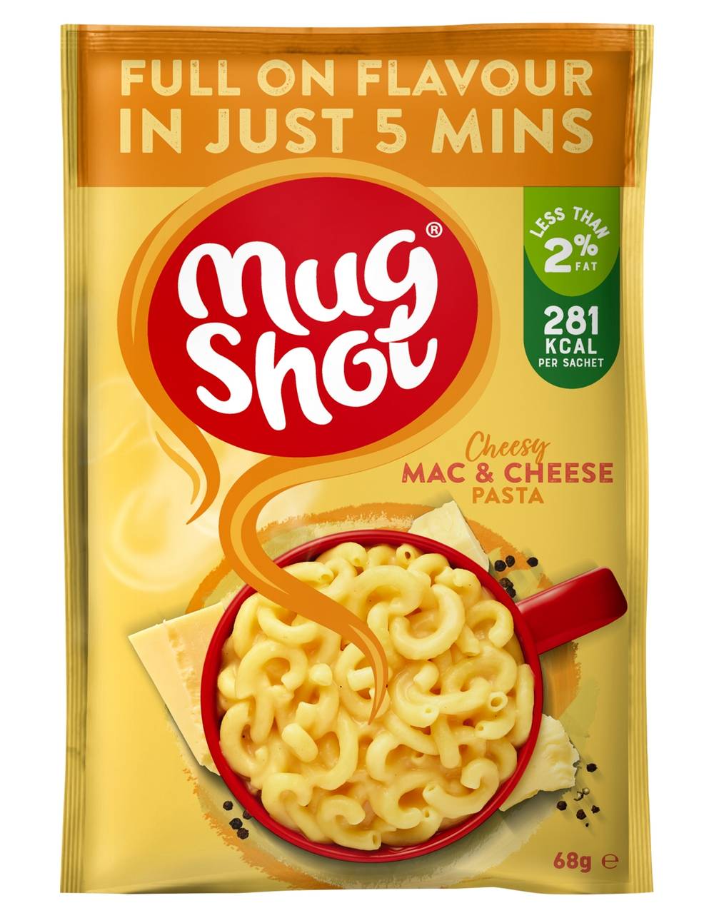 Mug Shot Pasta Macaroni Cheese 68G