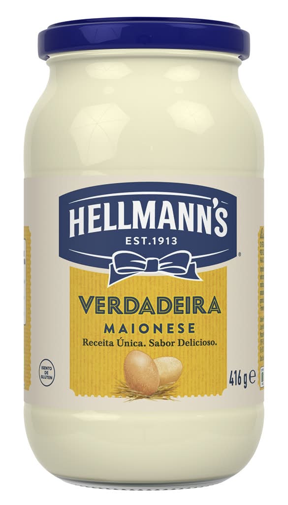 HellmannS  - Maionese, frasco, embalagem de 420g