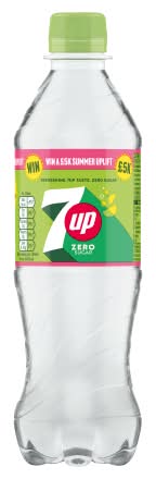 7UP Zero Sugar Soft Drink (500ml)