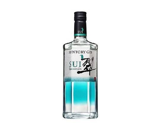 344098：サントリー ジャパニーズジン SUI（翠） 700ML / Suntory Japanese Gin Sui