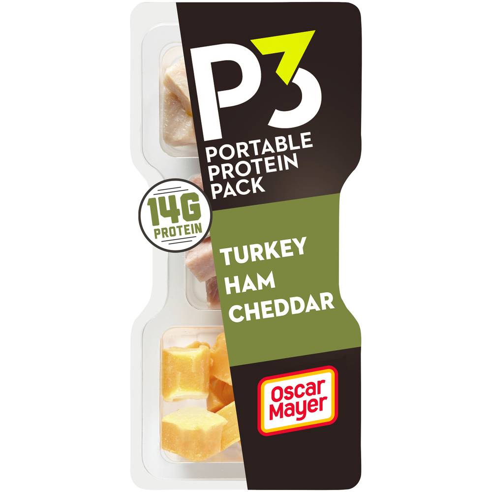 Oscar Mayer Portable Protein pack Turkey Ham Cheddar (2.3 oz)