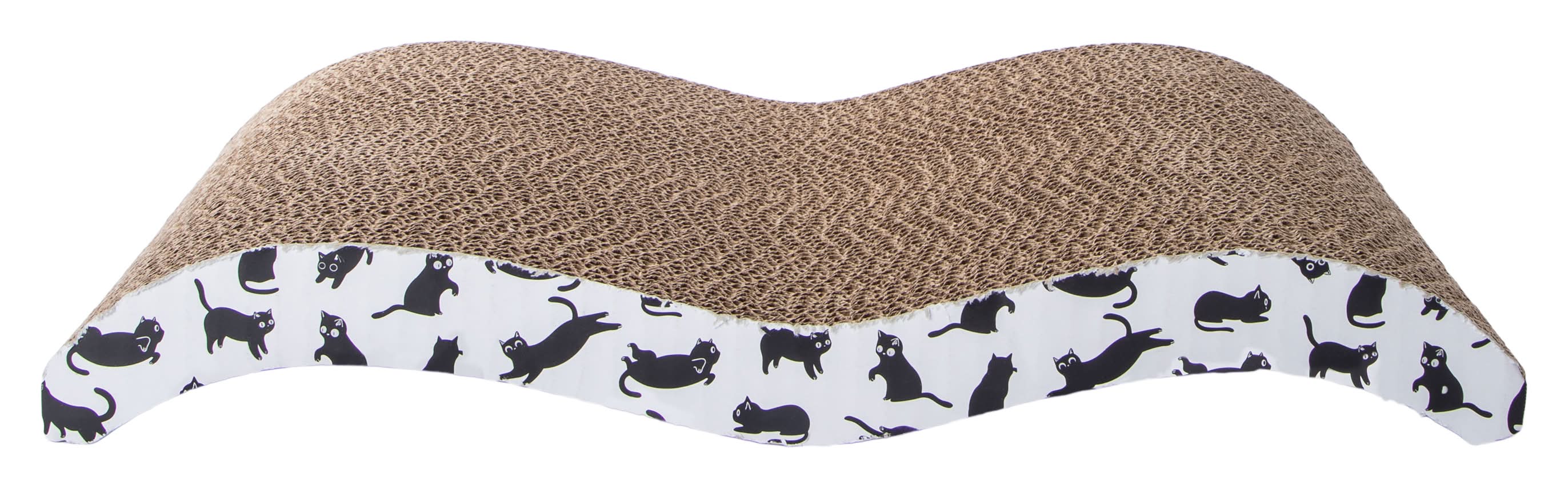 Wave Cat Scratcher Black Cat