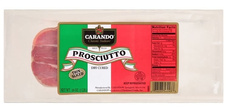 Carando Sliced Prosciutto (16 oz)