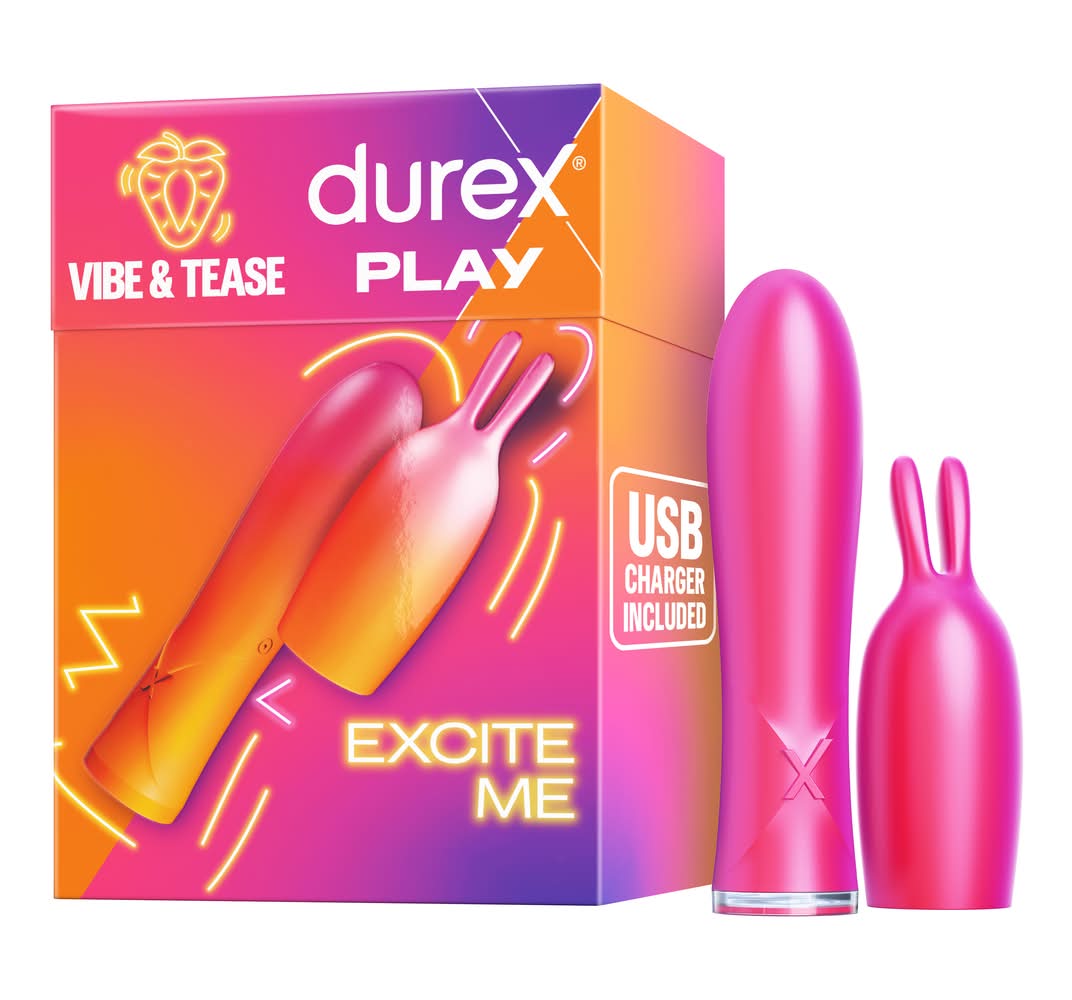 Durex Play Vibe & Tease 2 in 1 Vibrator & Teaser Tip For Pleasure Delivery  Near Me | Order Online