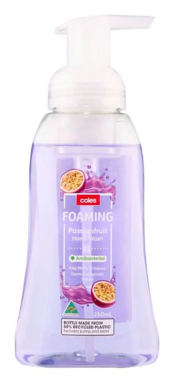 Coles Passionfruit Foaming Hand Wash (250mL)