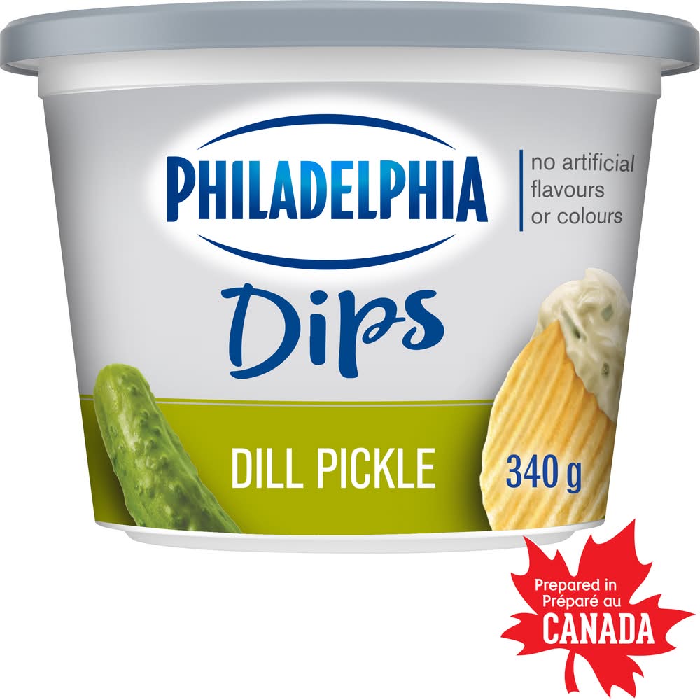 Philadelphia Dill Pickle Dips (340 g)