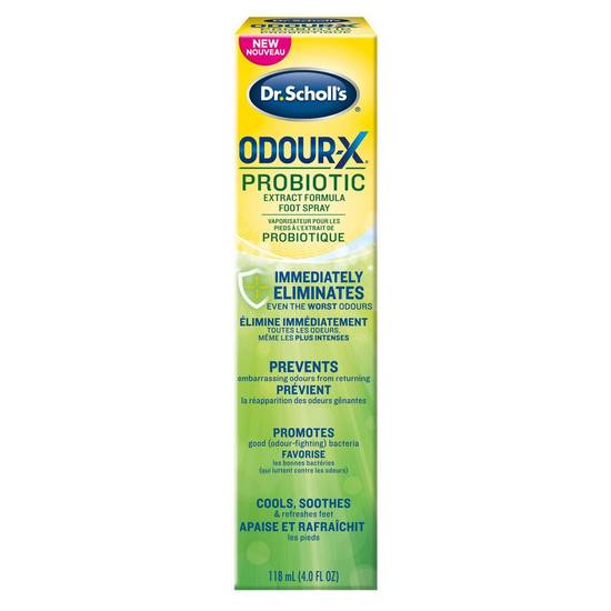 Dr. Scholl's Odor-X Probiotic Foot Spray (118 ml)