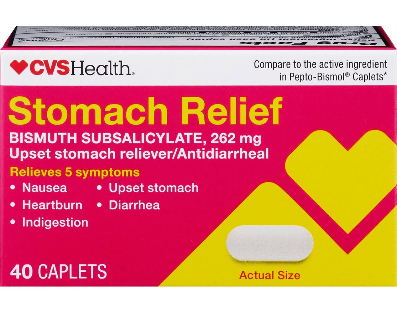 CVS Pharmacy Health Stomach Relief Caplets