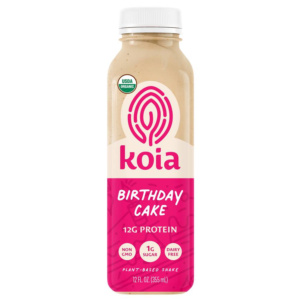 Koia Cake Batter Plant-Based Keto Shake (12 fl oz)