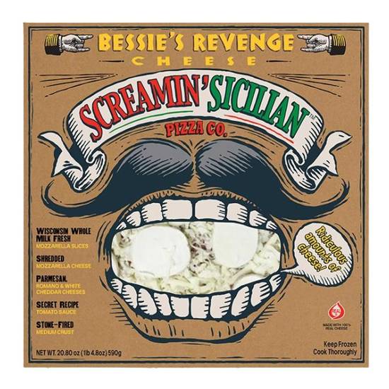 Screamin' Sicilian Pizza Co. Bessie's Revenge Cheese Pizza