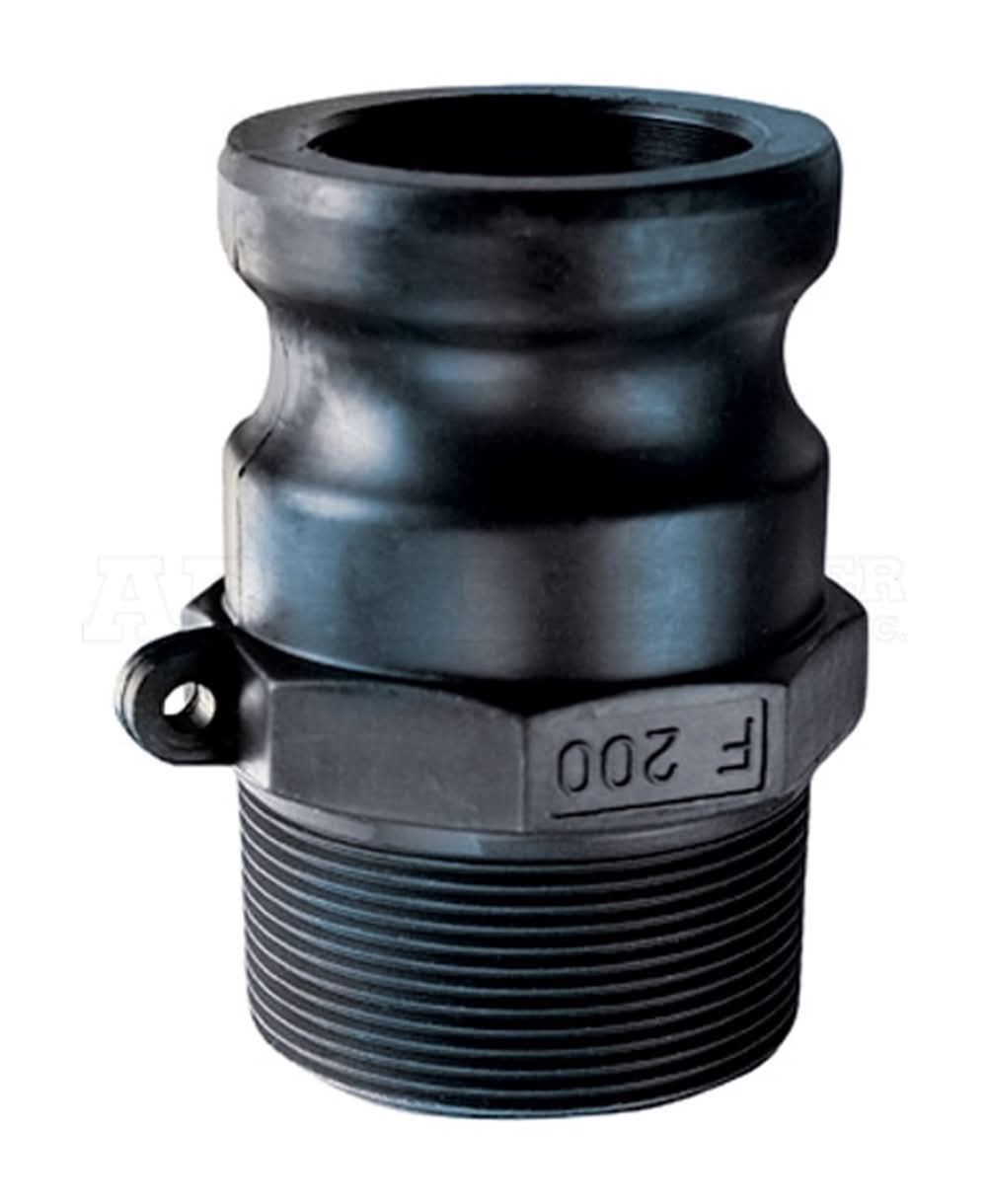 Abbott Rubber Polypropylene 2 In. D X 2 In. D Male Adapter 1 Pk