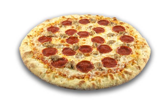 Order 14" Sausage+Pepperoni food online from Zalat Pizza store, Arlington on bringmethat.com