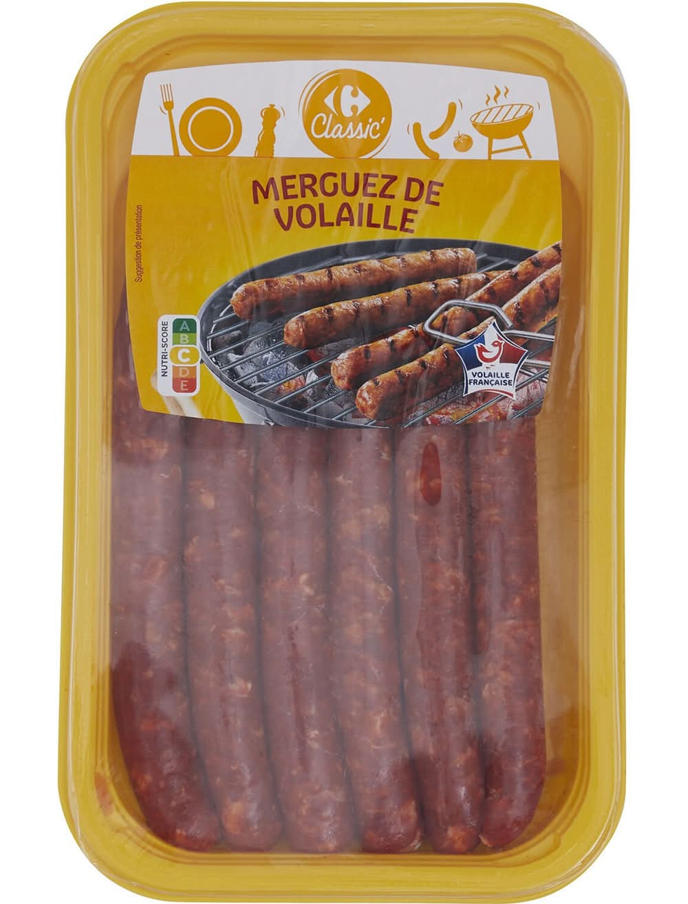 Carrefour Classic' - Merguez de volaille (6)