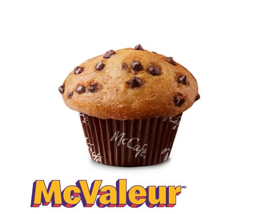 Muffin aux pépites de chocolat [440.0 Cal]
