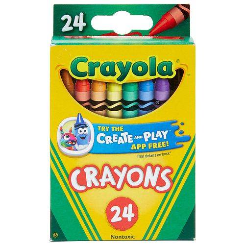 Crayola Crayons, Classic Colors - 24.0 ea