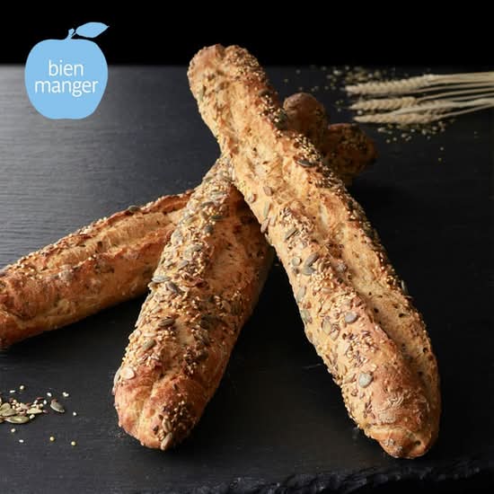 La baguette grainée