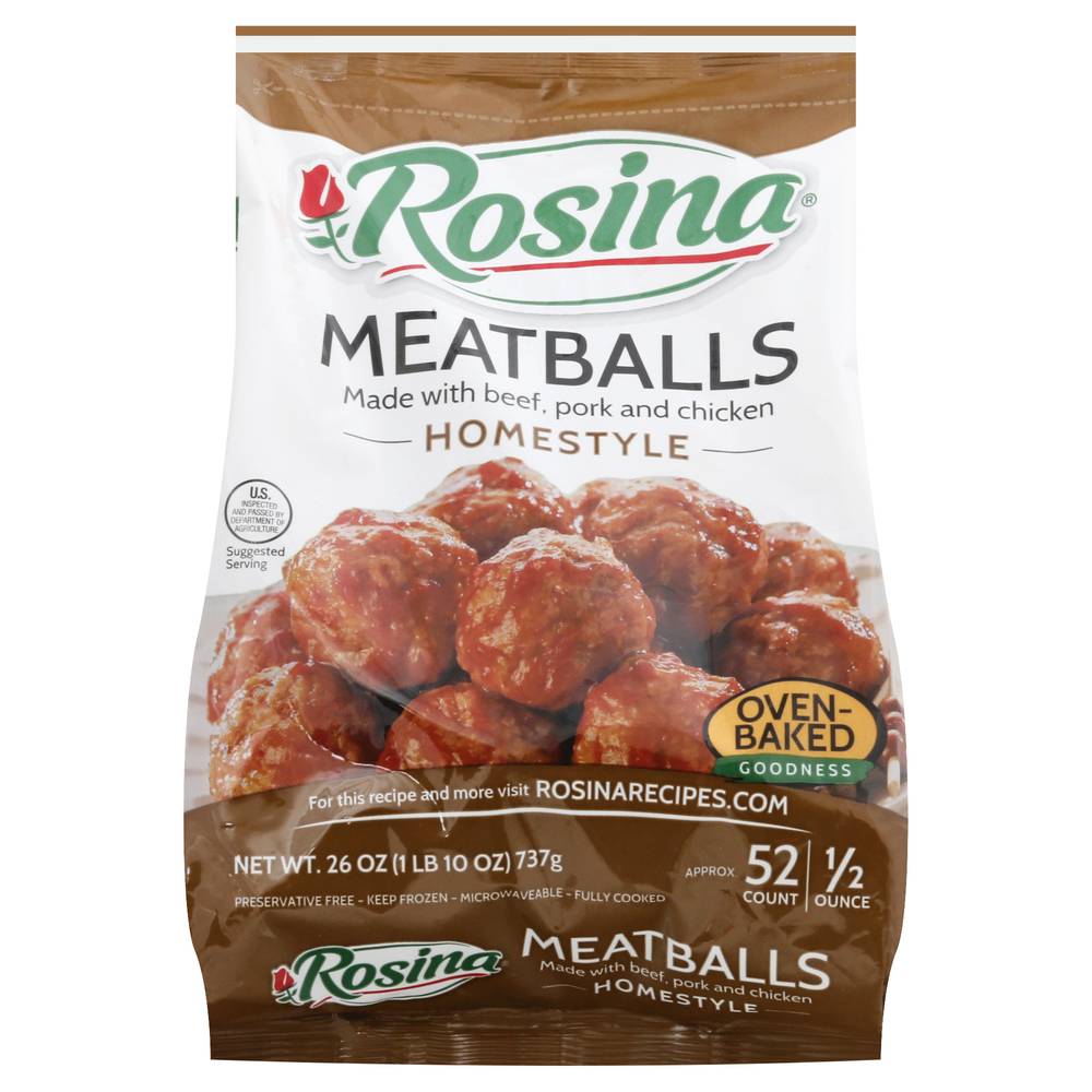 Rosina Homestyle Meatballs