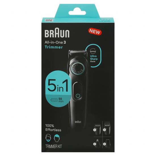 Braun All in One Ultra Sharp Blade 5 in 1 Trimmer Kit