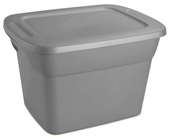 Sterilite Gray Tote (1 unit)