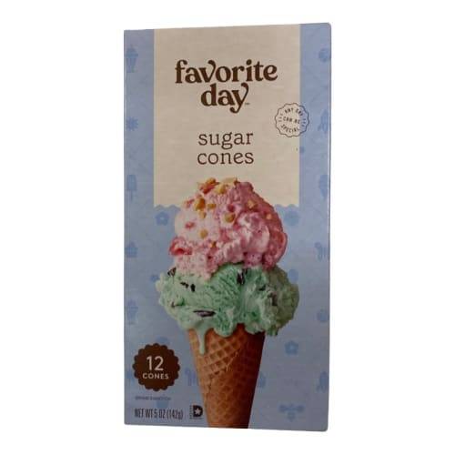 Favorite Day Ice Cream Cones (0.41 oz, 12 ct)