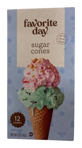Favorite Day Ice Cream Cones (5 oz, 12 ct)