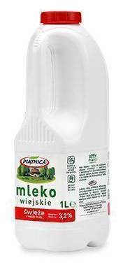 Piątnica Mleko Świeże 3,2% (1000 ml)