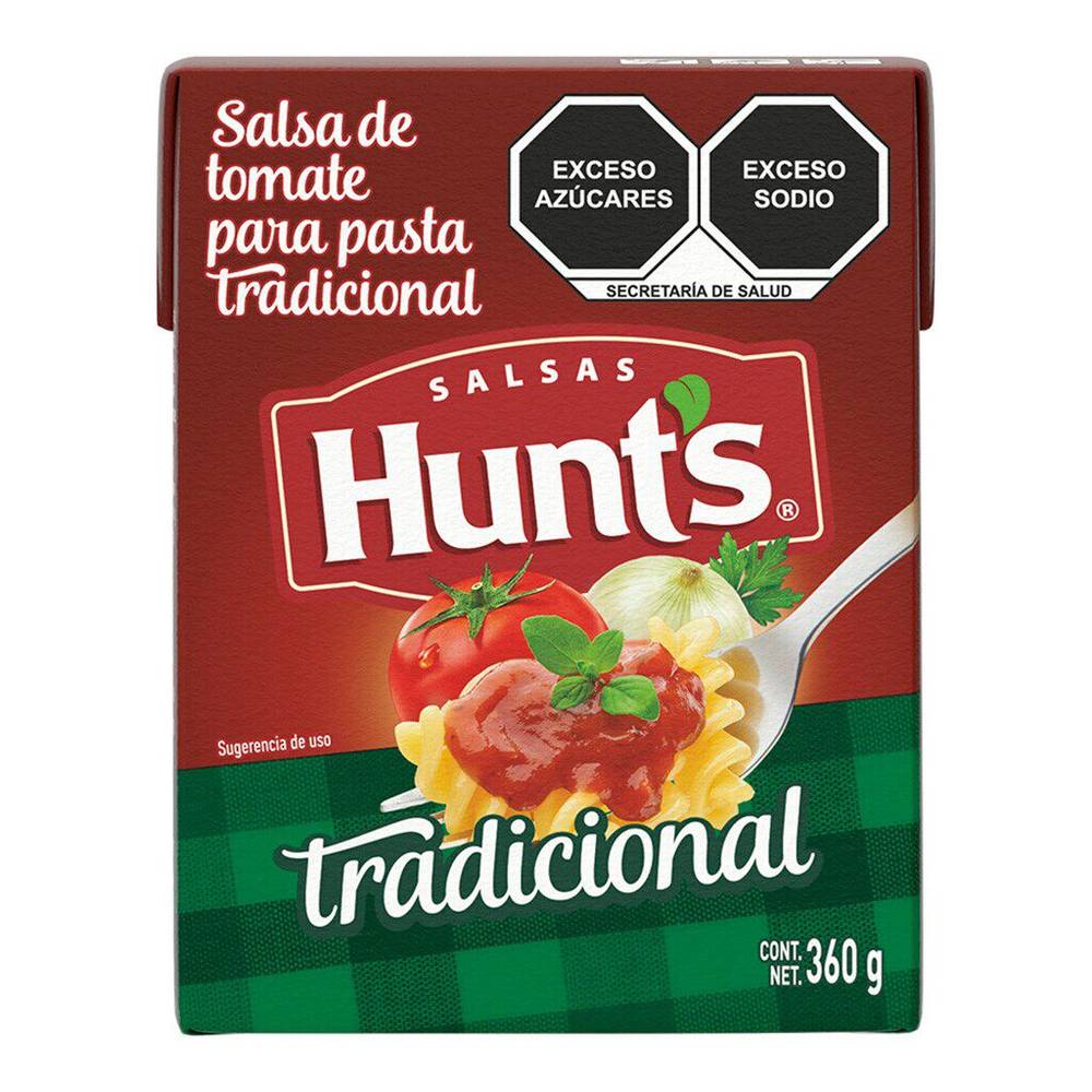 Hunt's · Salsa de tomate tradicional (360 g)