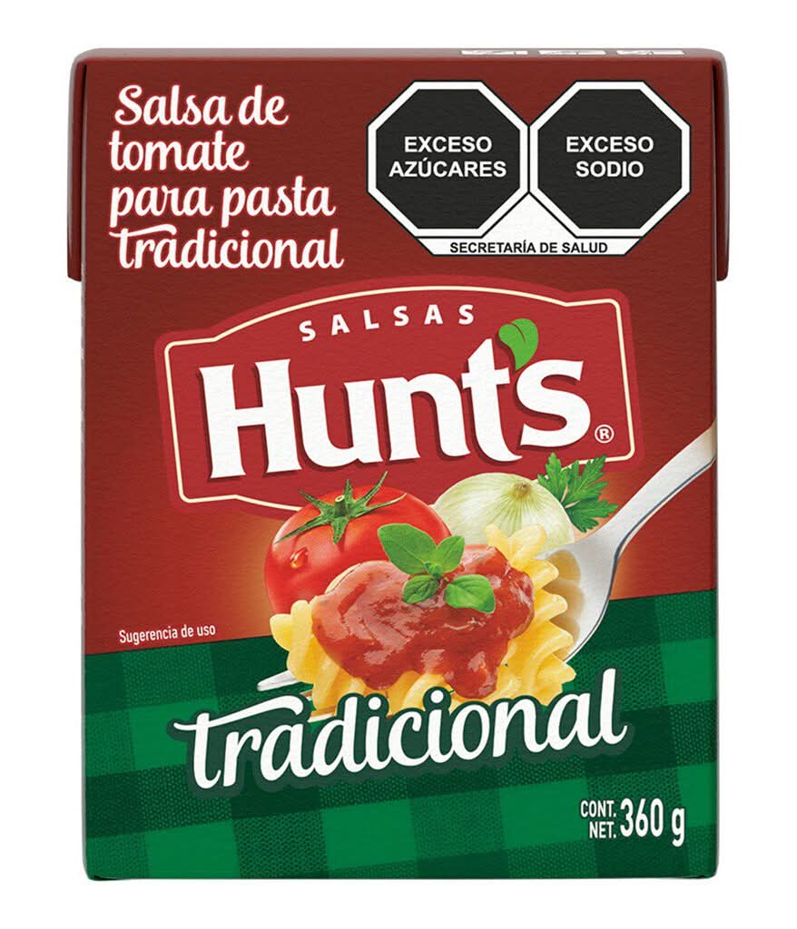 Hunt's · Salsa de tomate tradicional (360 g)
