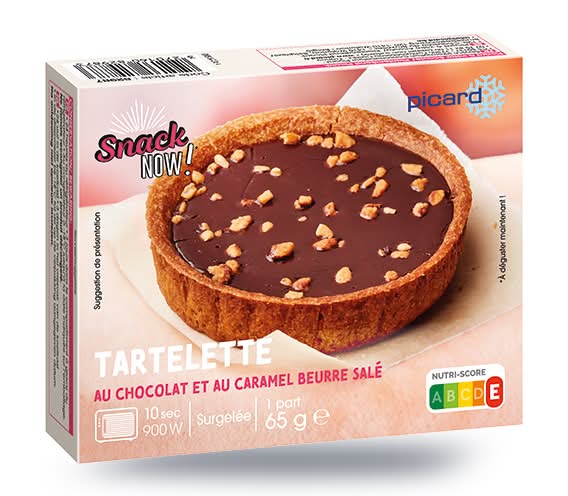 Tartelette au chocolat et au caramel beurre salé