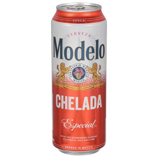 Modelo Chelada Especial Flavored Beer (24 fl oz)